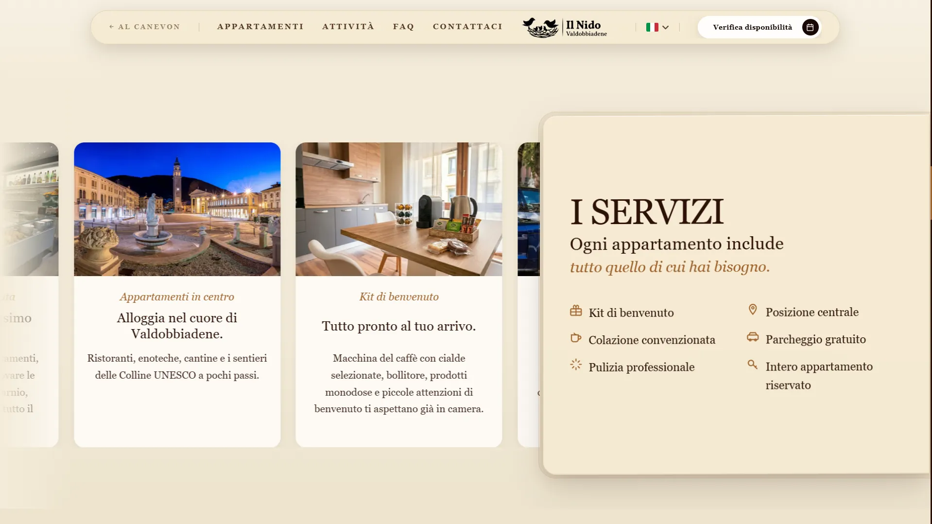 Il Nido — I servizi inclusi